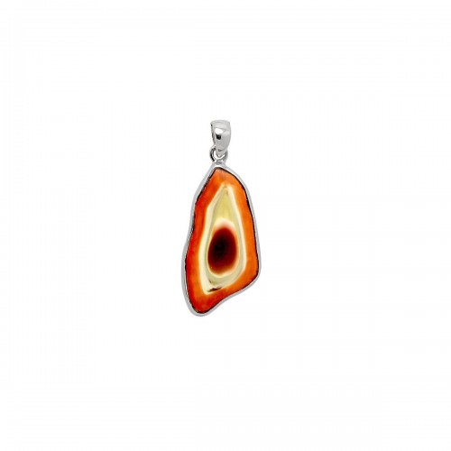 Jaspe Impérial Royal Pendentif en argent 925